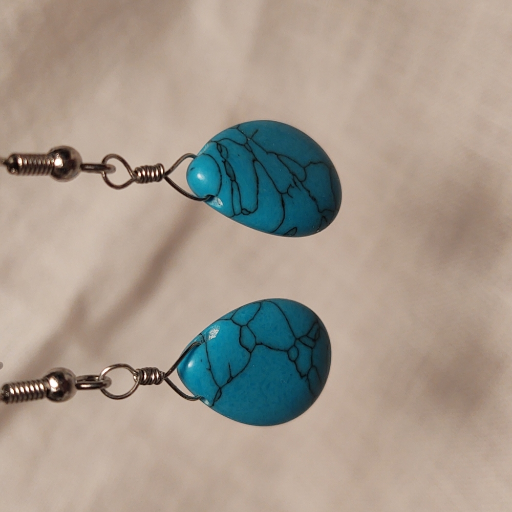 Women's Faux Turquoise Earrings